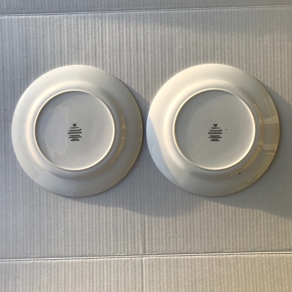 Set Of 2  Wedgwood “Grand Gourmet” England 9 3/4” - Picture 4 of 6